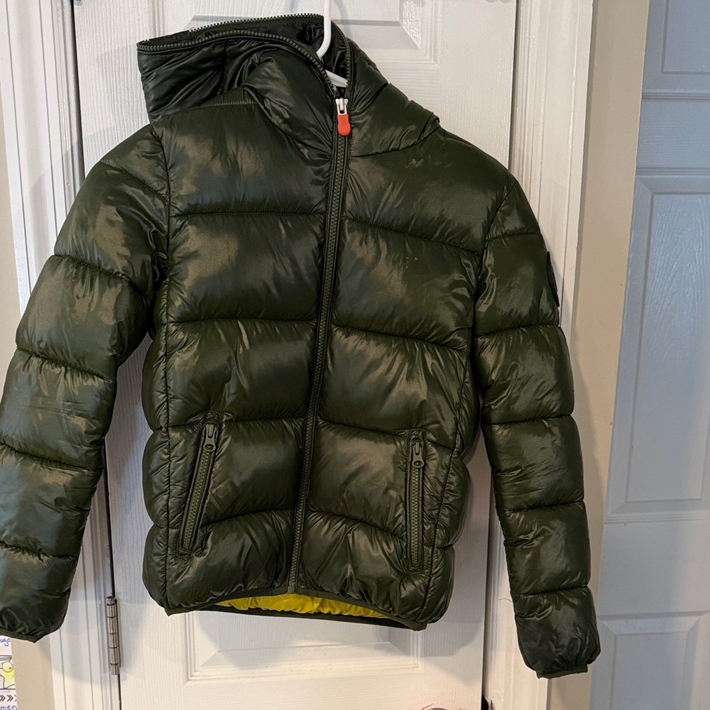 SAVE THE DUCK pine green Artie Puffer Jacket for Kids